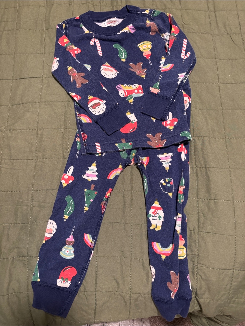 Hanna Andersson 3T holiday pajamas